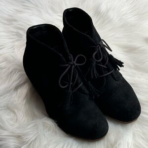 Dr Scholls Women’s Dakota Wedge Ankle Bootie Memory Foam Cool Fit Black 7.5